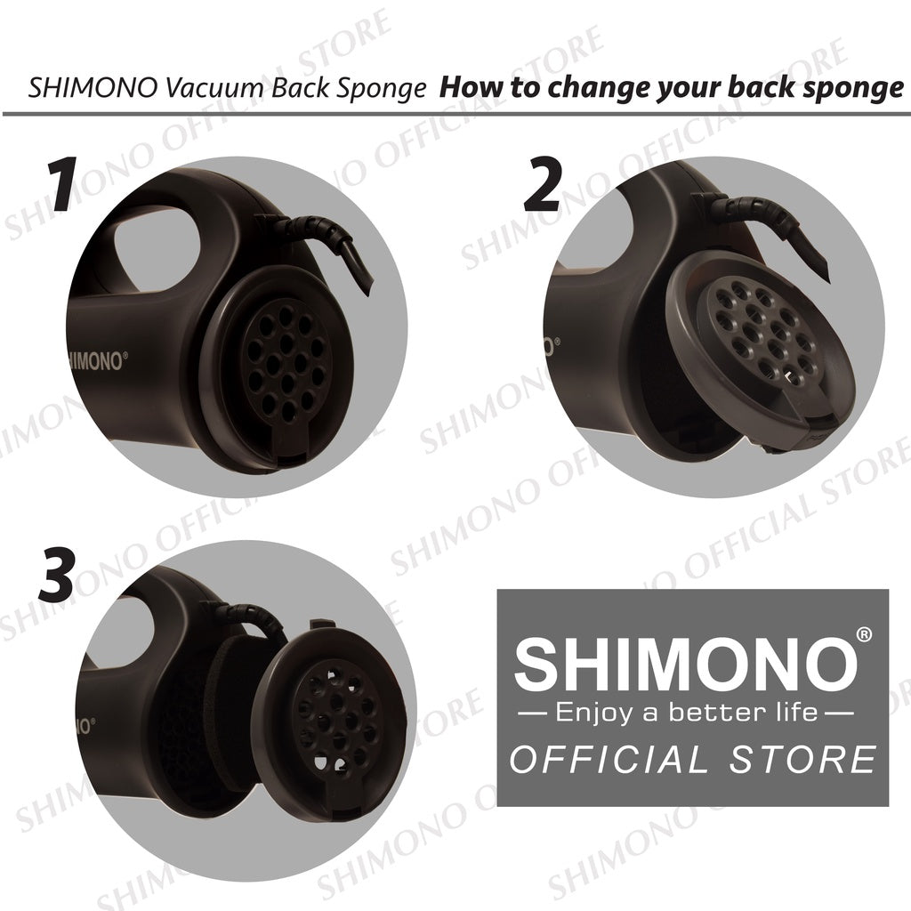 Shimono Spare Part Vacuum Back Sponge (SVC1017)