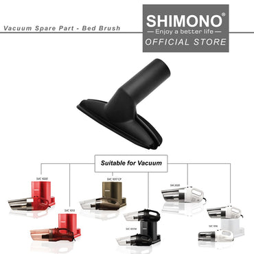 Shimono Spare Part Vacuum Bed Brush for (Round Head)