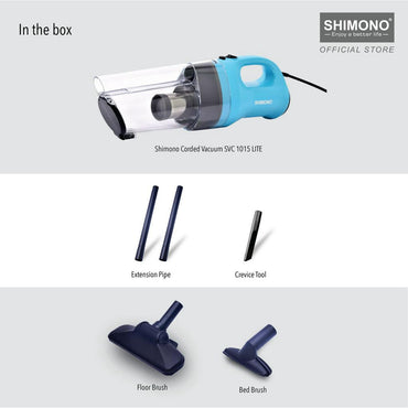 Shimono Cyclone Corded Vacuum Cleaner - SVC 1015 Lite