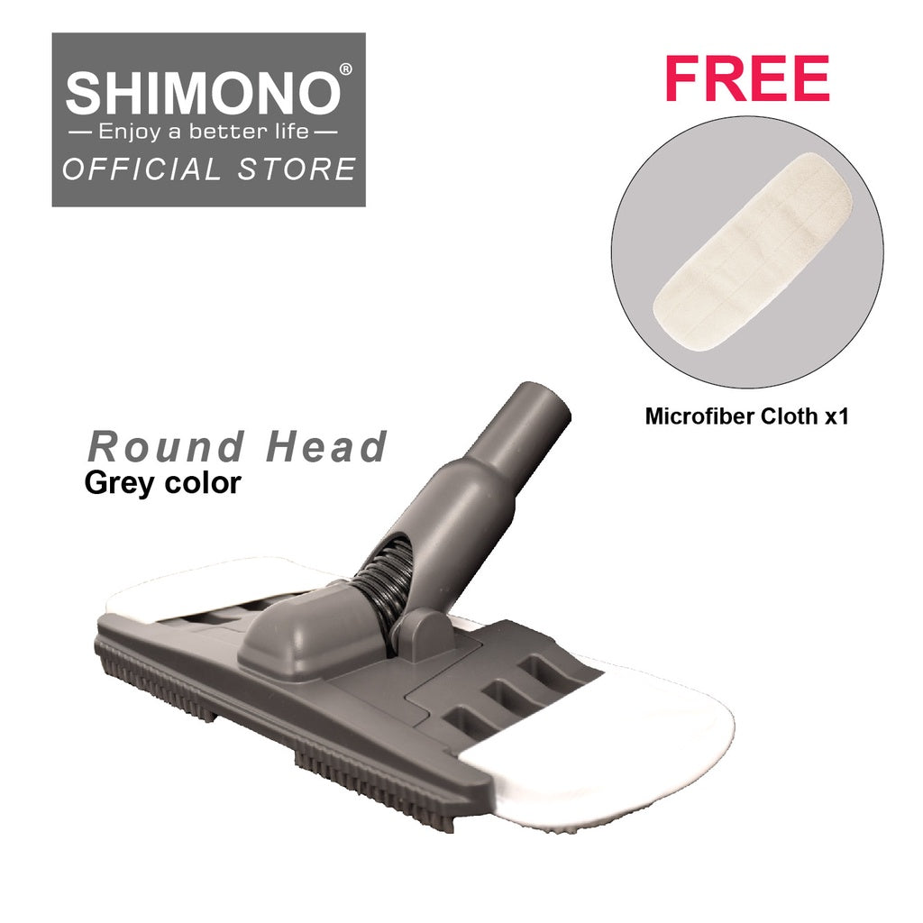 Shimono Spare Part Vacuum Wet & Dry Conversion Mop Brush - Round Head