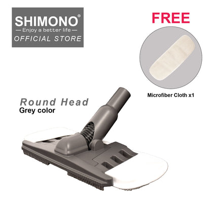 Shimono Spare Part Vacuum Wet & Dry Conversion Mop Brush - Round Head