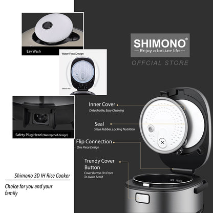 Shimono 3D IH Rice Cooker