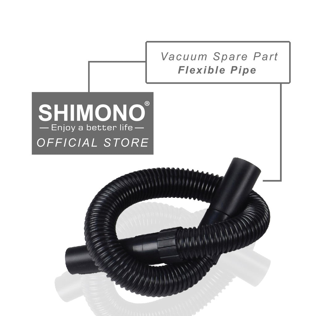 Shimono Spare Part Vacuum Flexible Pipe  *Round Head*  (SVC1015/SVC1016/SVC1017/RV777/RV888)