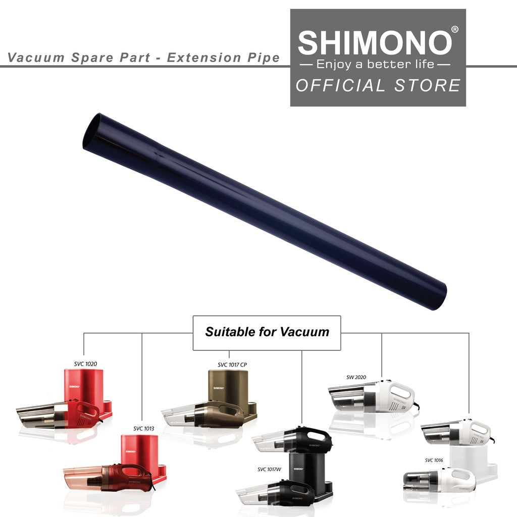 Shimono Spare Part Vacuum Extension Pipe for *ROUND HEAD* (SVC1015/SVC1016/SVC1017/SVC1020/RV777/RV888)