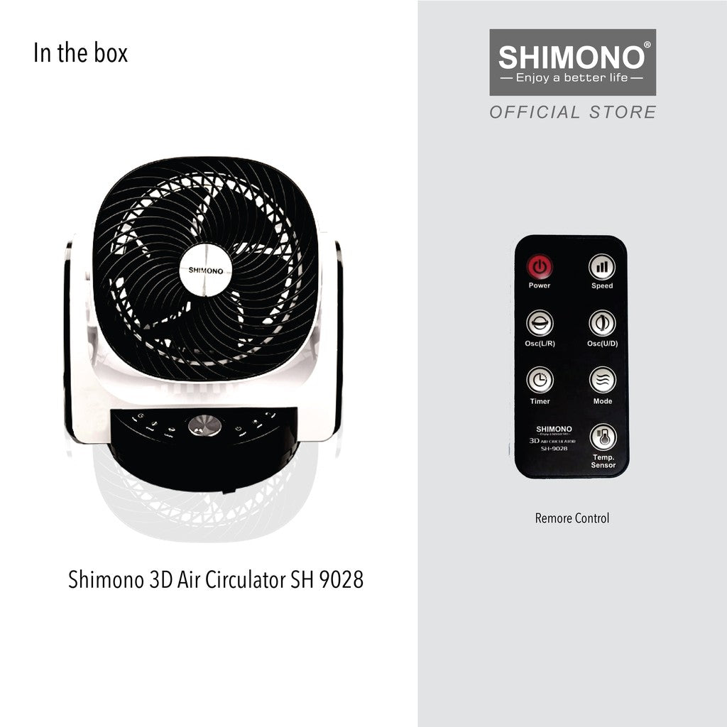 Shimono High Power Air Circulator SH 9028