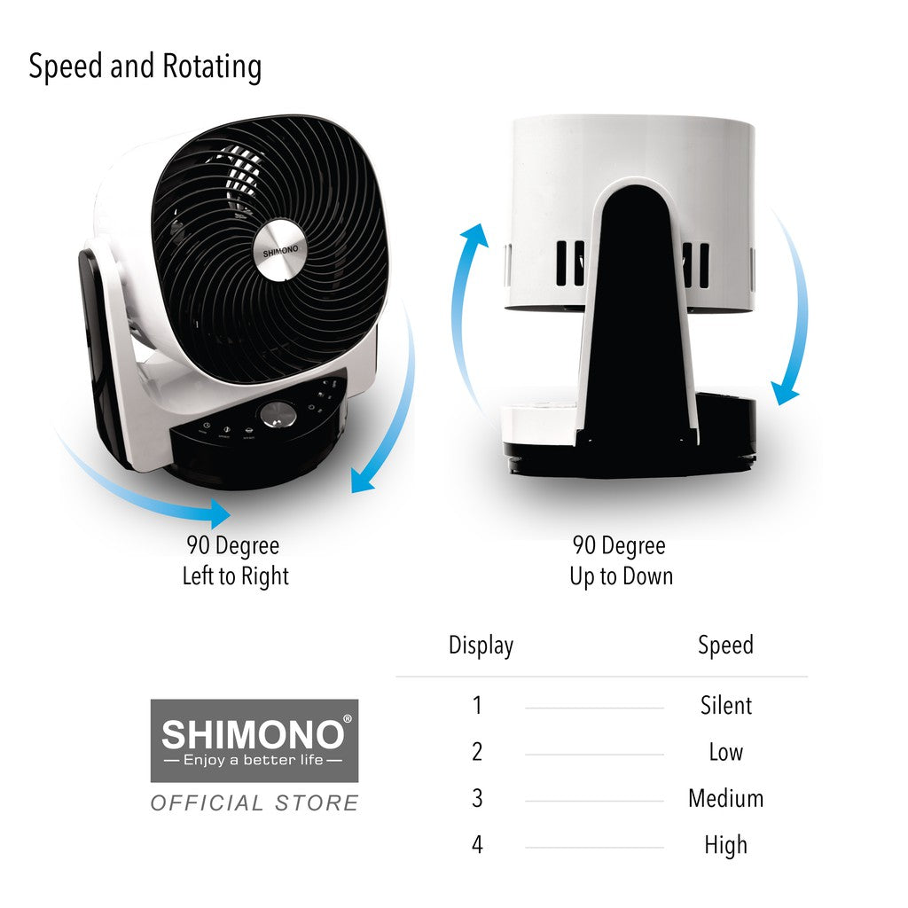 Shimono High Power Air Circulator SH 9028