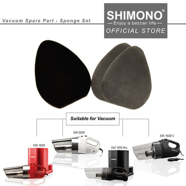 Shimono Spare Part Vacuum Sponge with Filter Paper (SVC1020 & SW2020)