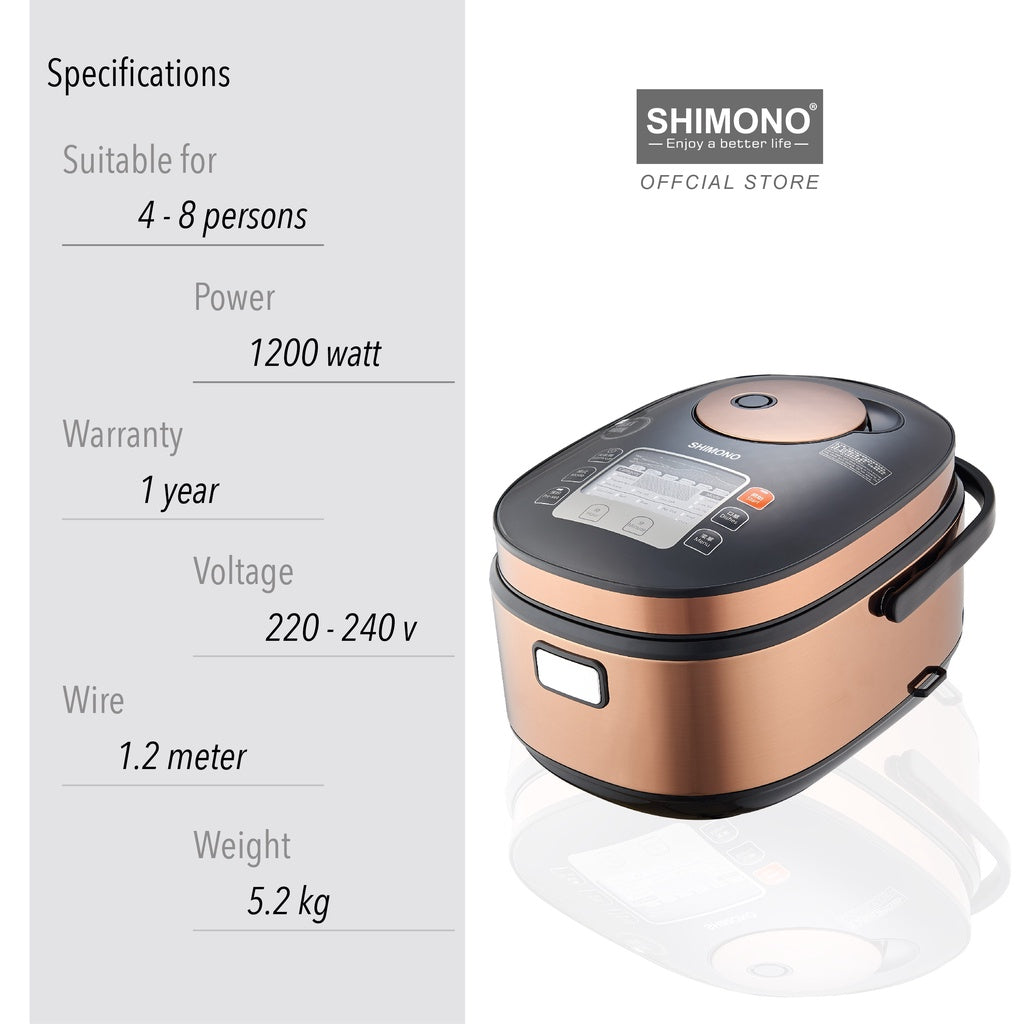 Shimono 3D IH Rice Cooker