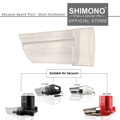 Shimono Spare Part Vacuum Dust Container (SVC1020/SVC 1015 Pro/RV 777)