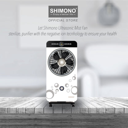 Shimono Ultrasonic Mist Fan SH-9024 SE (White)