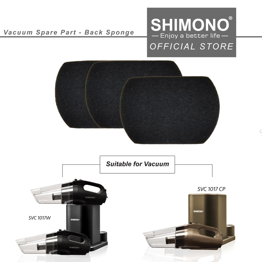 Shimono Spare Part Vacuum Back Sponge (SVC1017)