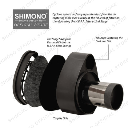 Shimono Spare Part Vacuum Filter with Base (SVC1017)