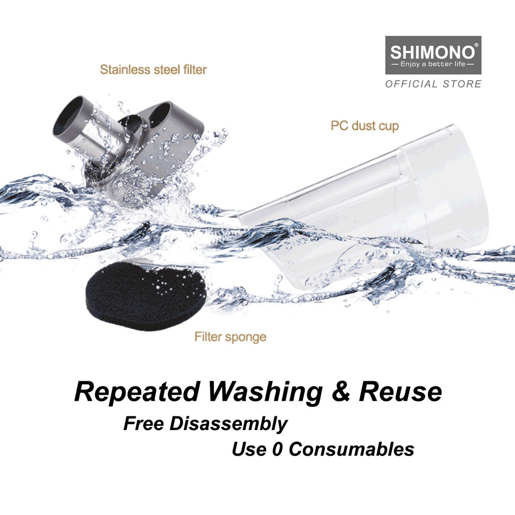 Shimono Cyclone Corded Vacuum Cleaner -  SVC 1015 Pro