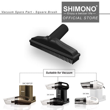 Shimono Spare Part Square Brush (Round Head)