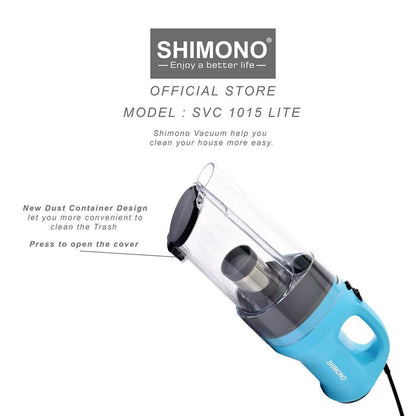 Shimono Cyclone Corded Vacuum Cleaner - SVC 1015 Lite