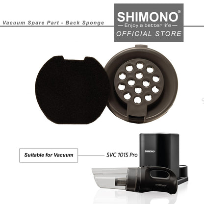 Shimono Spare Part Vacuum Back Sponge + Back Cover (SVC 1015)