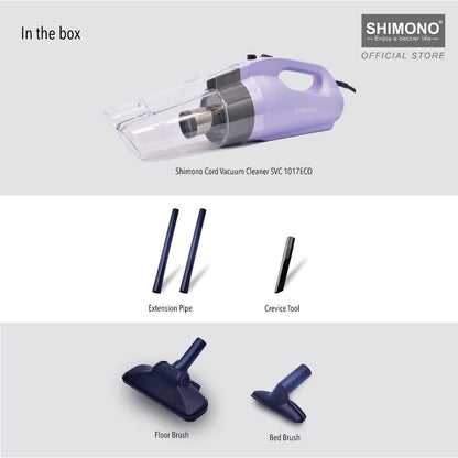 Shimono Cyclone Corded Vacuum Cleaner - SVC1017 Eco