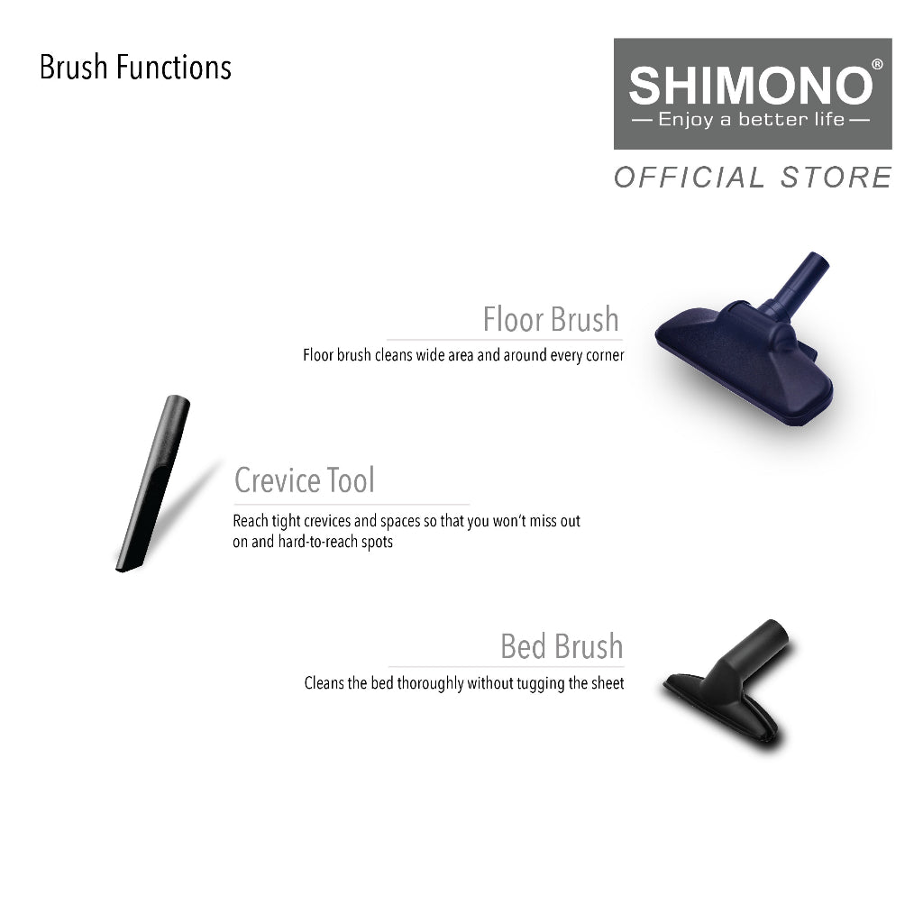 Shimono Cyclone Corded Vacuum Cleaner - SVC1017 Eco