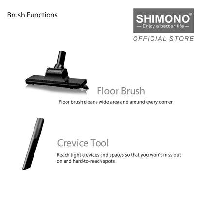 Shimono Cyclone Cord Vacuum Cleaner - Rocket Vacuum 777