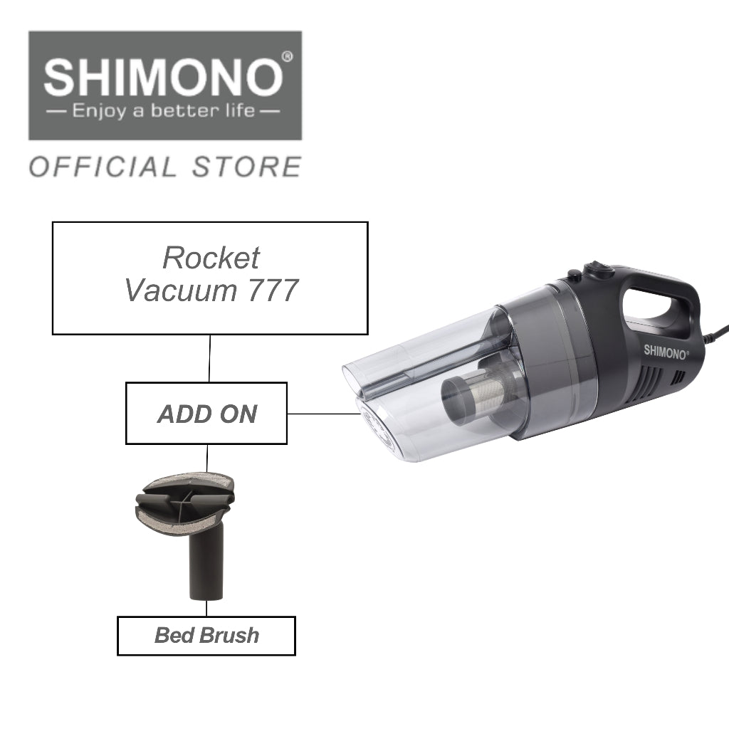Shimono Cyclone Cord Vacuum Cleaner - Rocket Vacuum 777