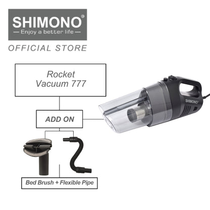 Shimono Cyclone Cord Vacuum Cleaner - Rocket Vacuum 777